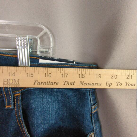 Tommy Hilfiger Jeans Mens 38x32 Blue Straight Stretch New - Picture 4 of 9